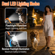 PD511 dog training collar built-in LED flashlight