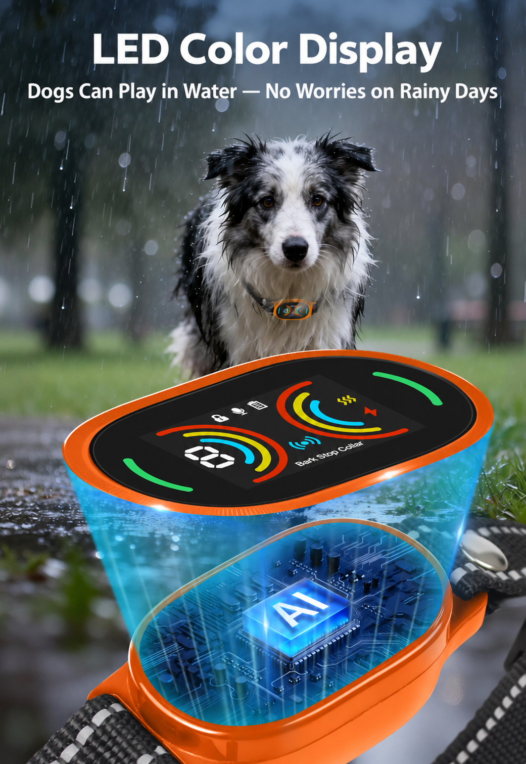 Smart Anti-Bark Dog Training Collar