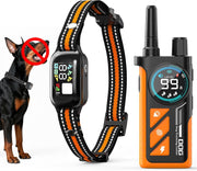 2-in-1 Anti-Bark Dog Training Collar with Remote