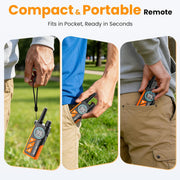 2-in-1 Anti-Bark Dog Training Collar with Remote