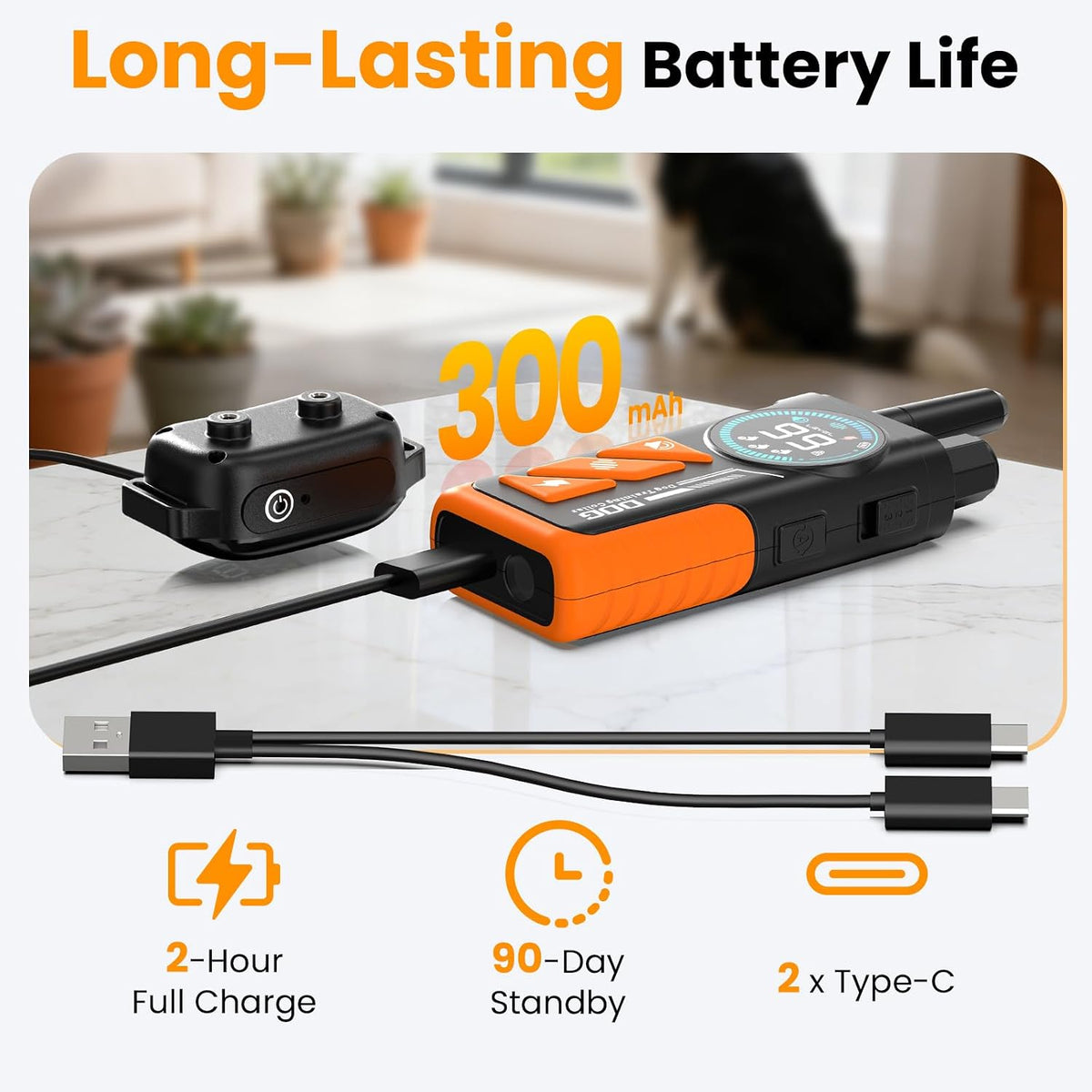 PD511 IP67 waterproof training collar receiver