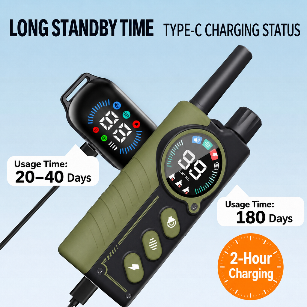 PD512 multi-dog training collar controls
