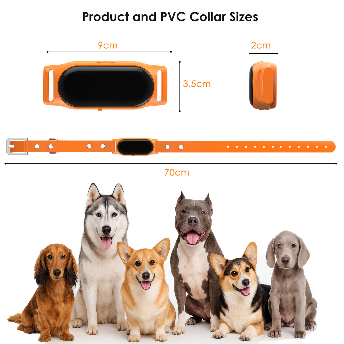 Ywinspire 4G pet tracker waterproof collar